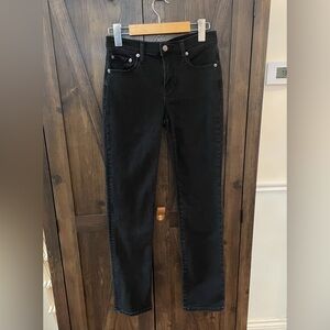 GAP Women's Black Straight Leg Jeans
